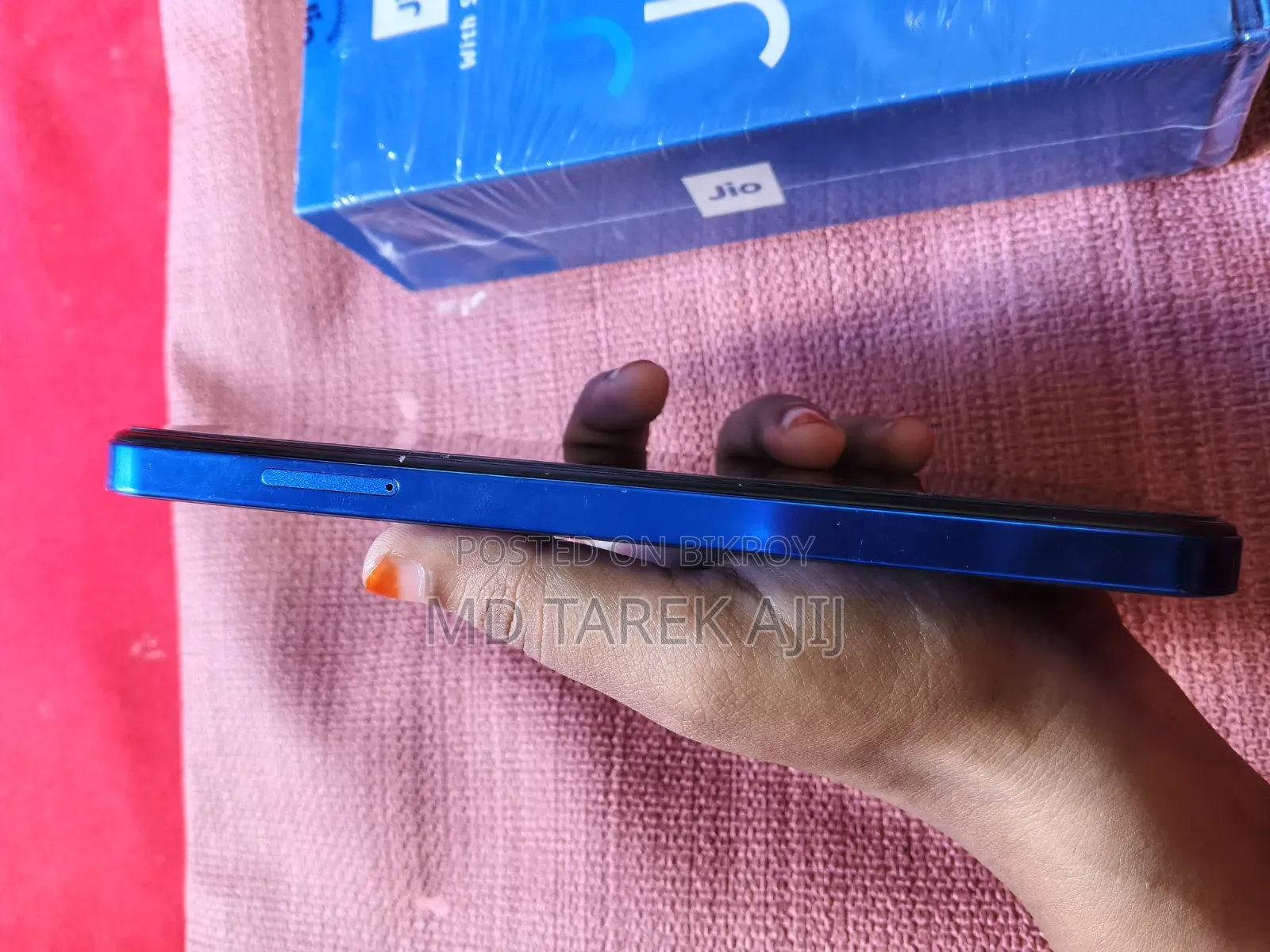 New JioBharat 128 GB Blue