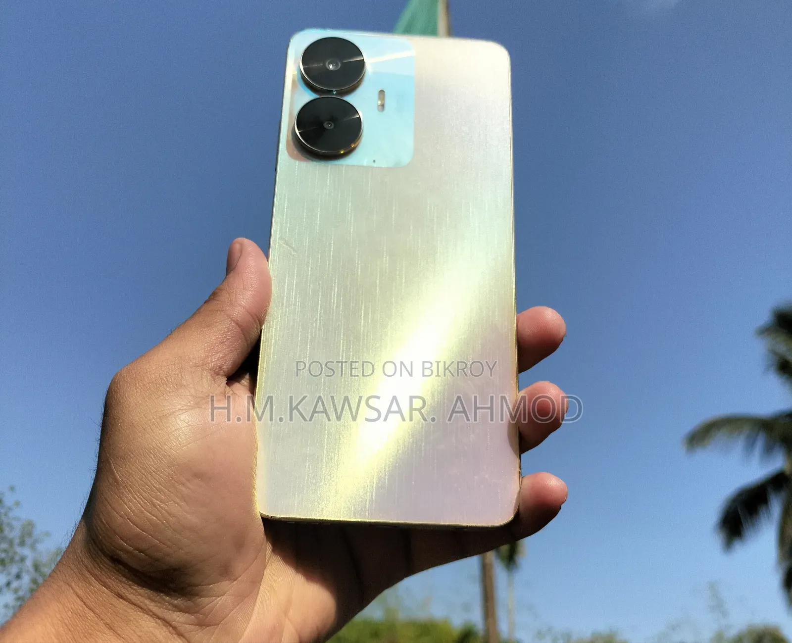 রিয়েলমি সি৫৫ ২৫৬ জিবি গোল্ড