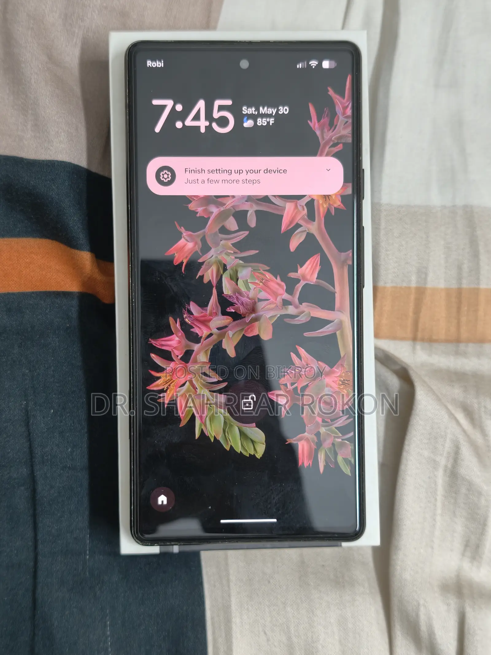 গুগল পিক্সেল ৬ ১২৮ জিবি ব্ল্যাক