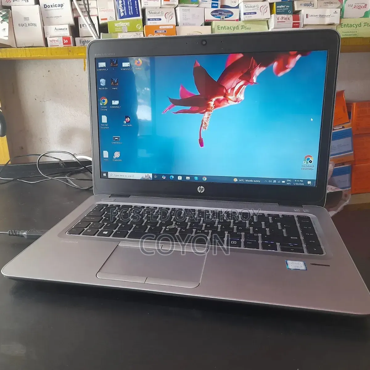 Laptop HP EliteBook 840 G4 8GB Intel Core i5 SSD 256GB