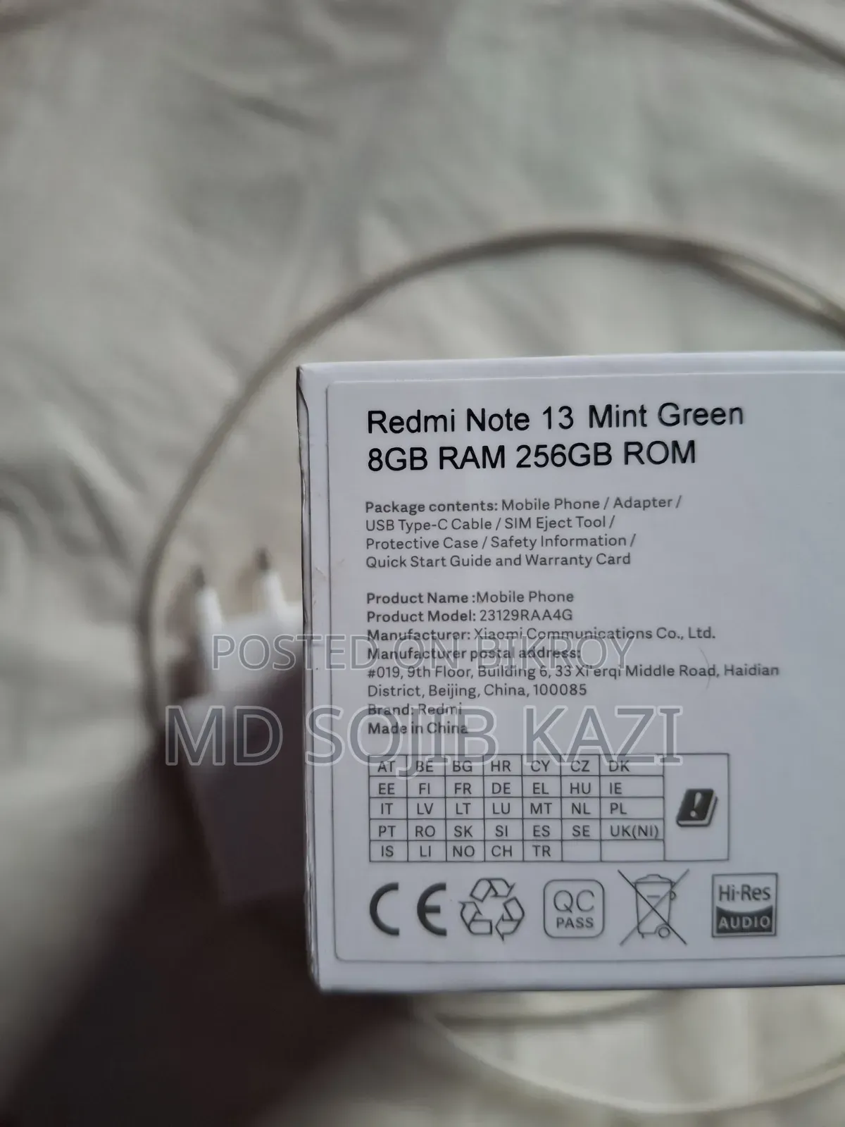 Xiaomi Redmi Note 13 256 GB Green