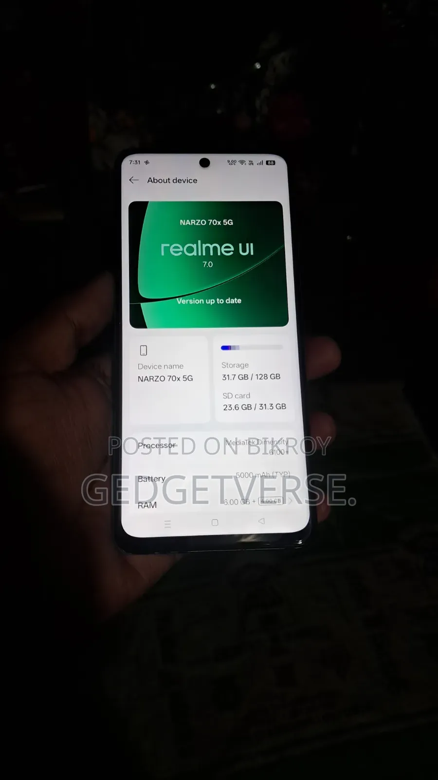 Realme Narzo 128 GB