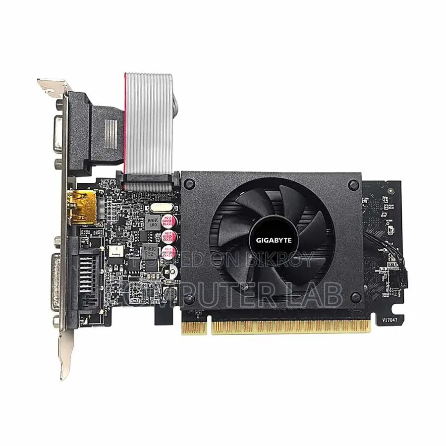 Gigabyte Geforce Gt-710 2gb Ddr3 Gaming Edition With Warranty