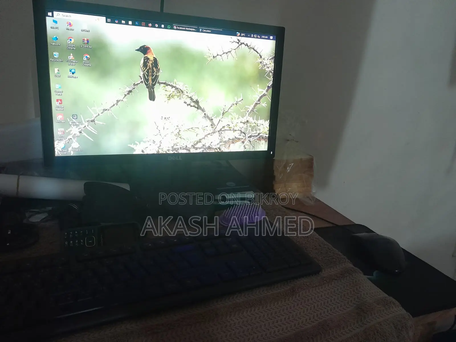 Desktop Computer Dell Alienware Area-51 4GB Intel Core I3 SSD 500GB