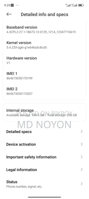 Xiaomi Civi 2 256 GB