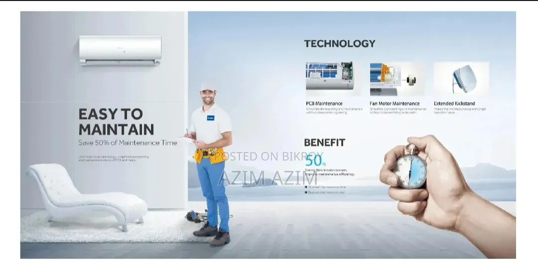 Brand New Haier 1 Ton AC For Sale – Unused