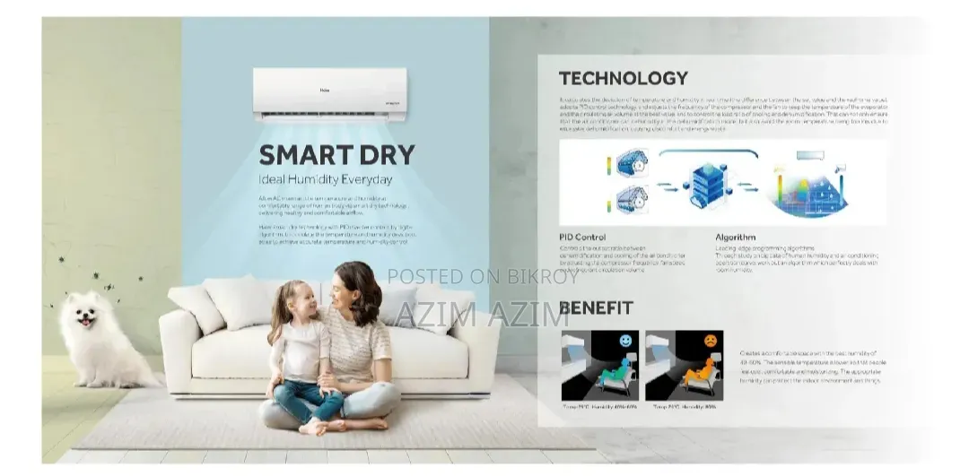 Brand New Haier 1 Ton AC For Sale – Unused