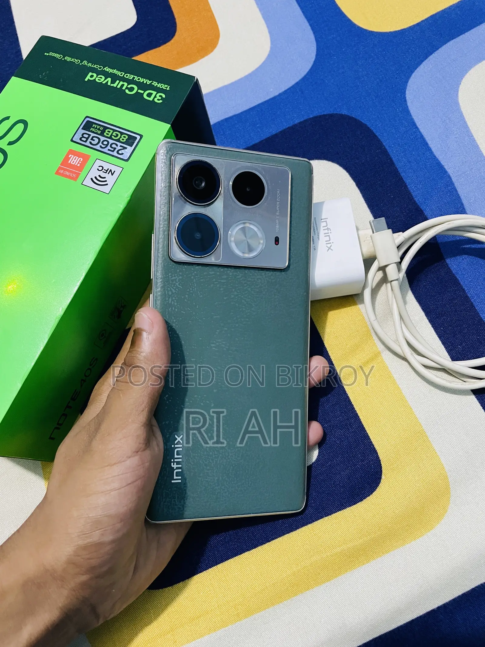 Infinix Note 40S 256 GB Green