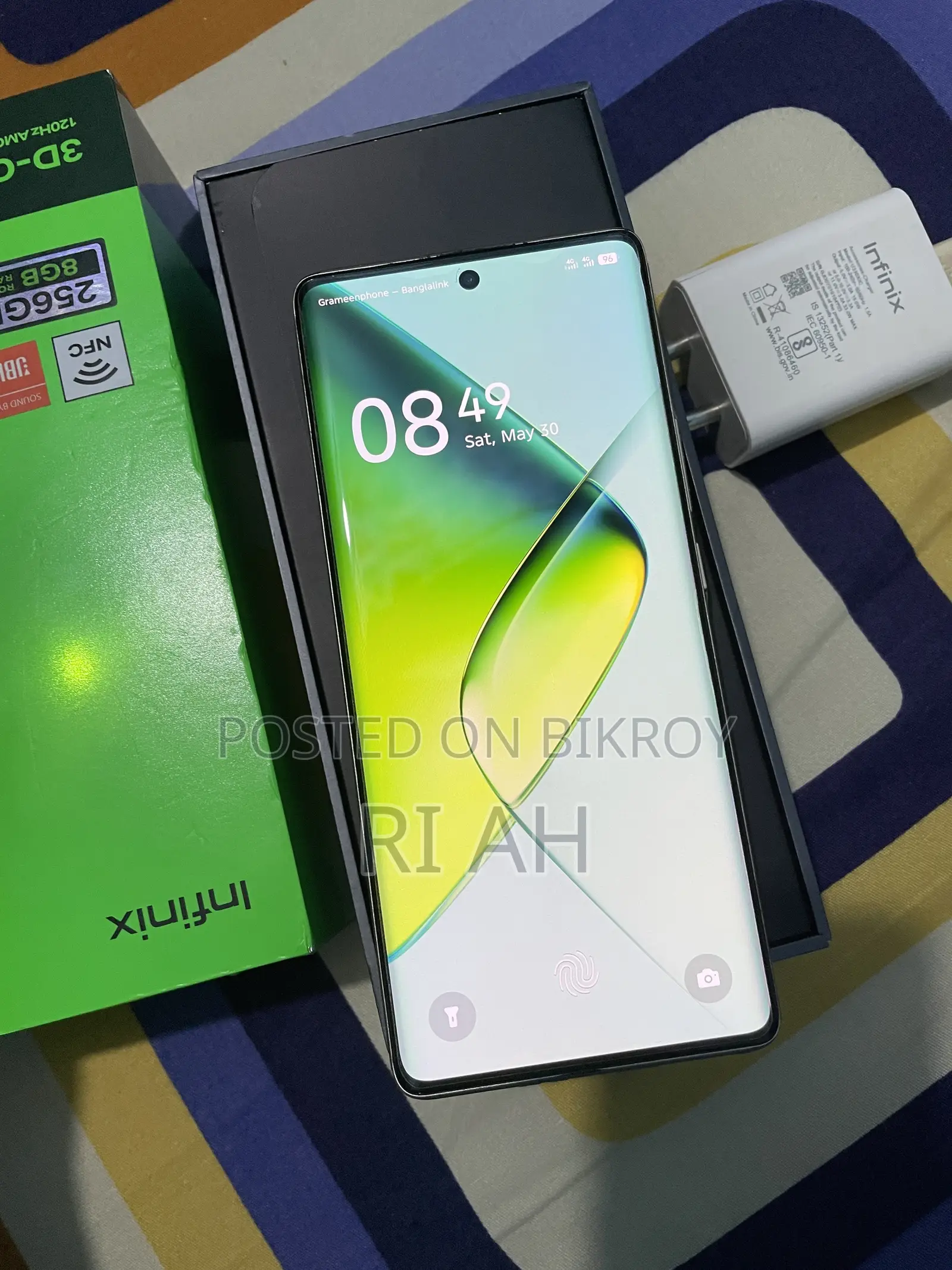 Infinix Note 40S 256 GB Green