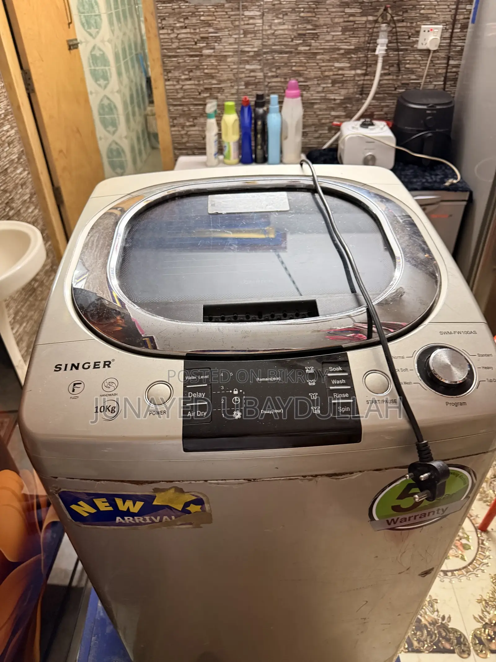 Singer 10kg Washing Matching