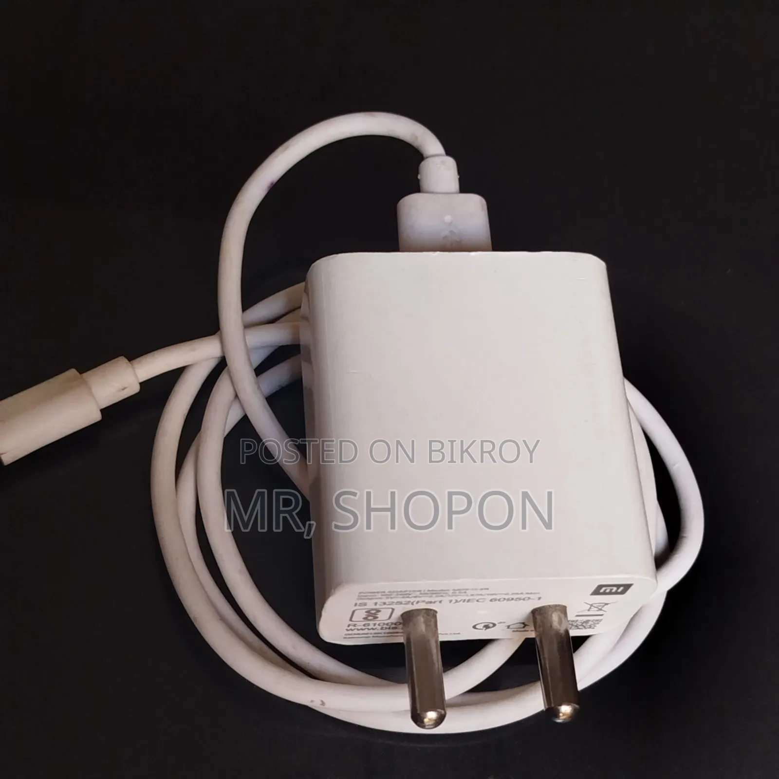 Xiaomi 22.5watt অরিজিনাল ফাস্ট চার্জার