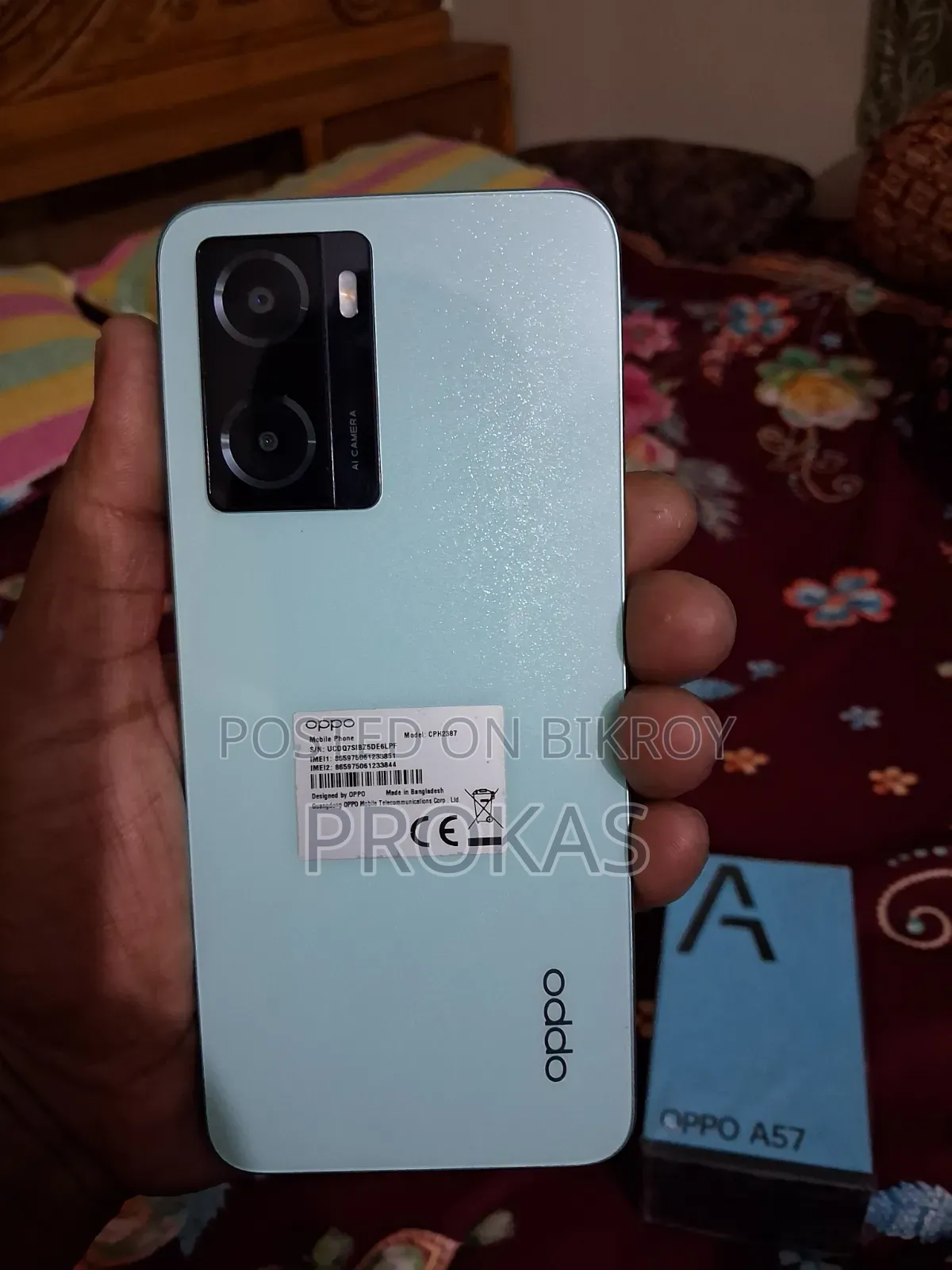 Oppo A57 4G 64 GB Blue