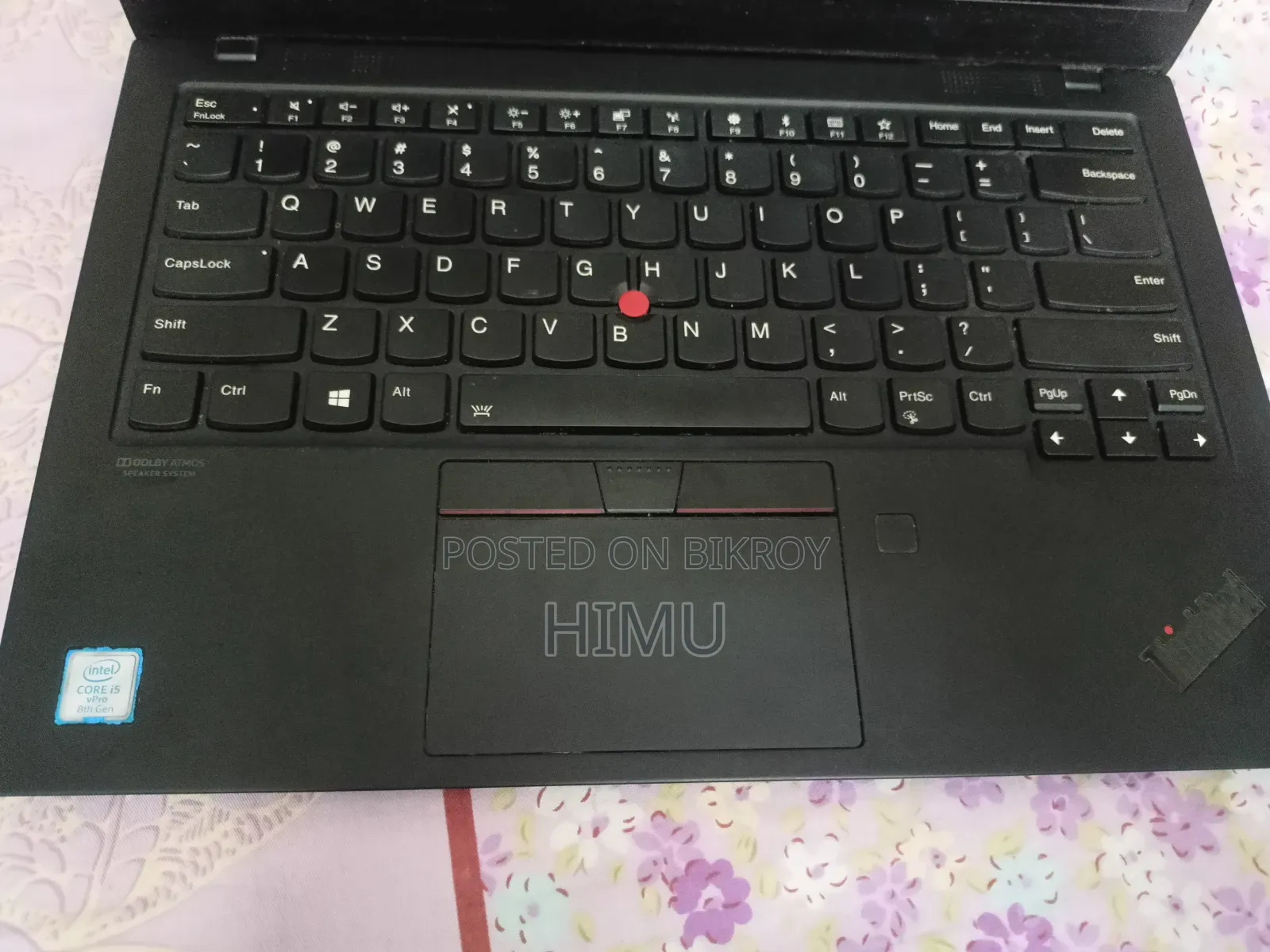 Laptop Lenovo ThinkPad X1 Carbon 8GB Intel Core I5 SSD 512GB