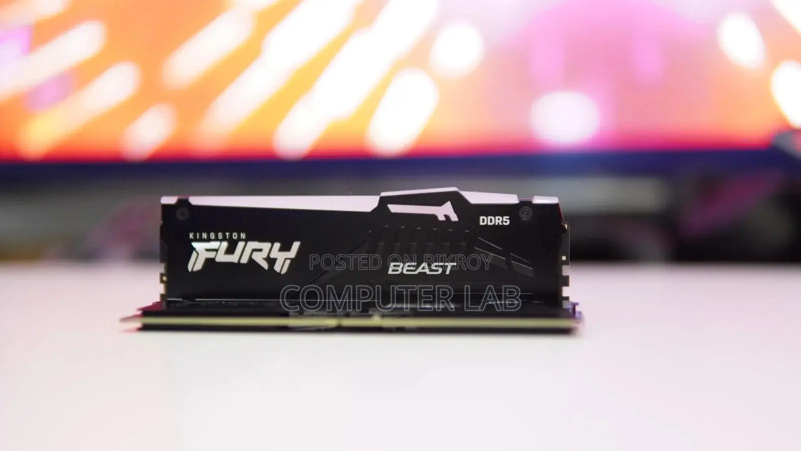Kingston Fury Beast 32gb RGB Ddr5 5600mhz Cl36 Desktop Ram 1year