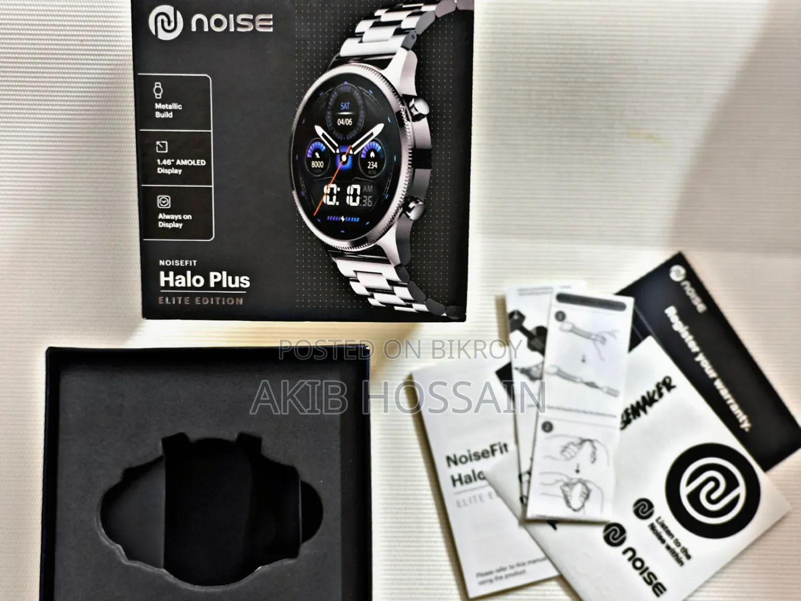Noisefit Halo Plus Elite Edition স্মার্টওয়াচ