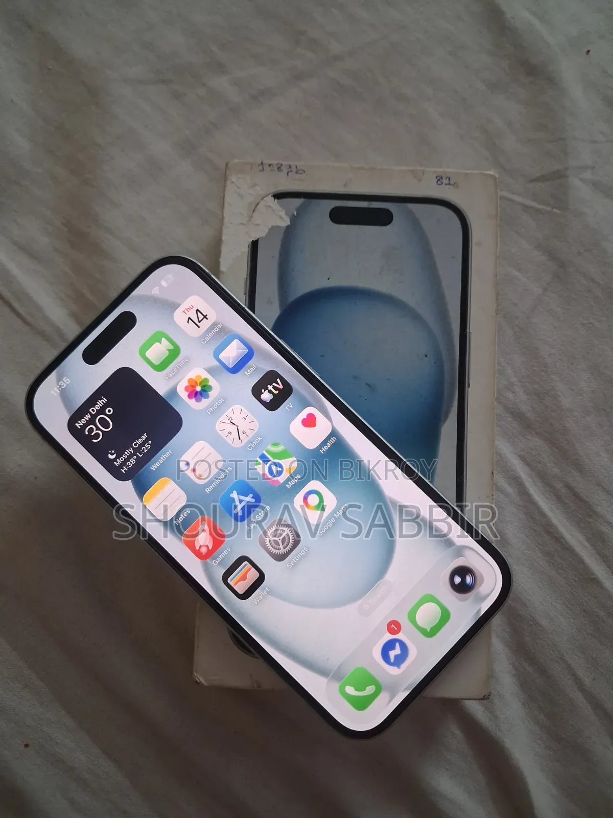 Apple iPhone 15 128 GB Blue