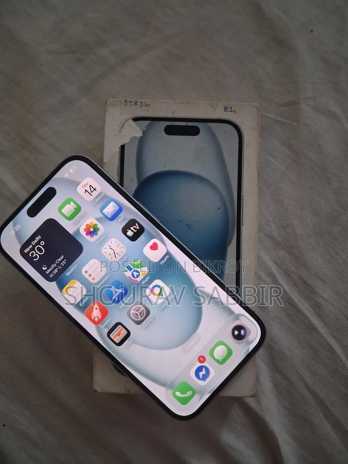 Apple iPhone 15 128 GB Blue