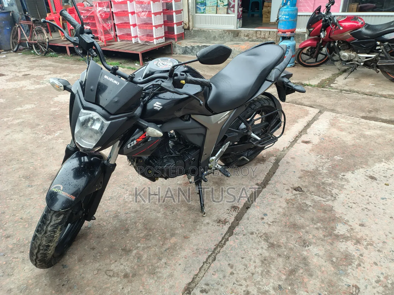 New Suzuki Gixxer Monotone 2021 Black