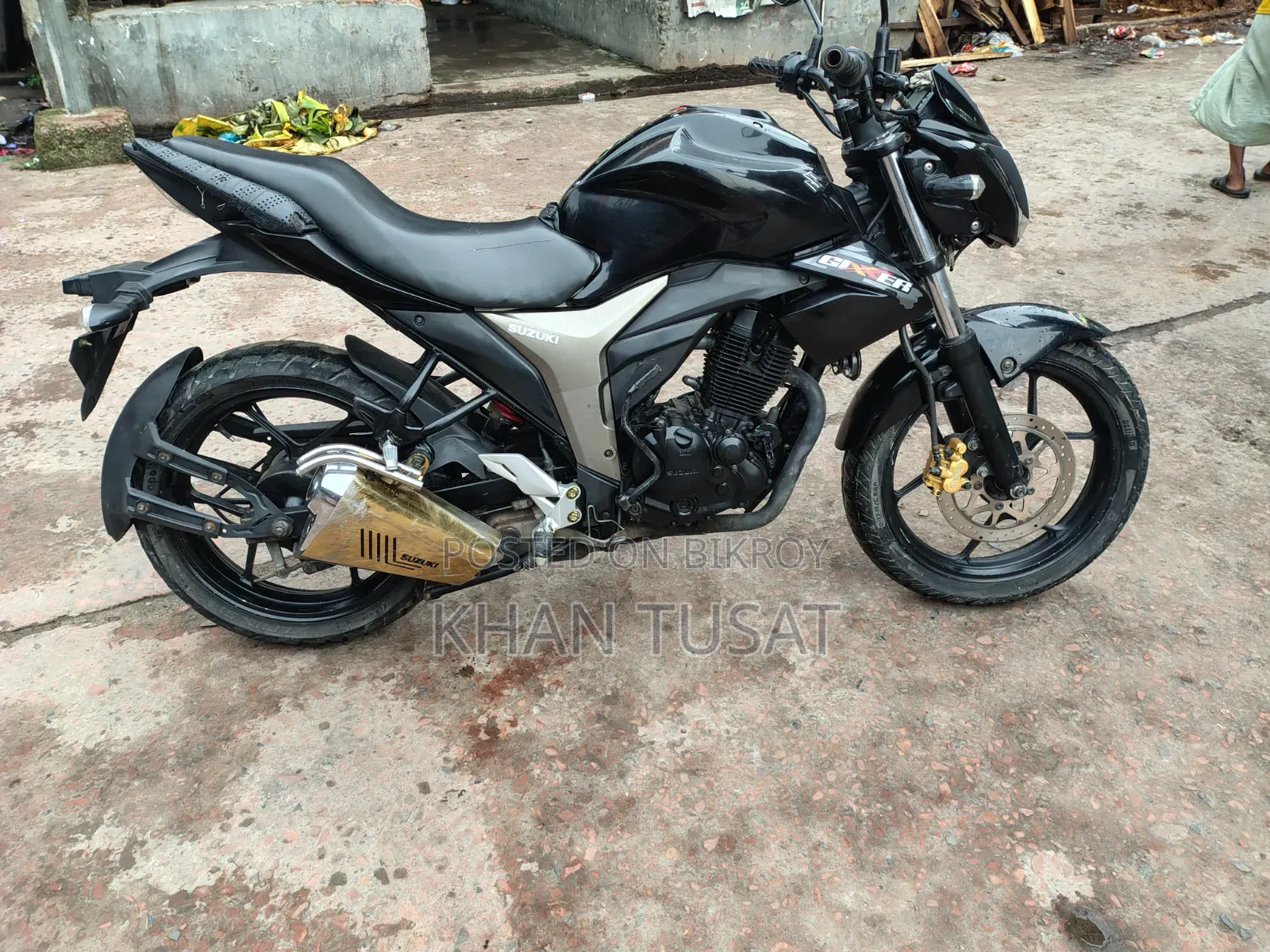 New Suzuki Gixxer Monotone 2021 Black