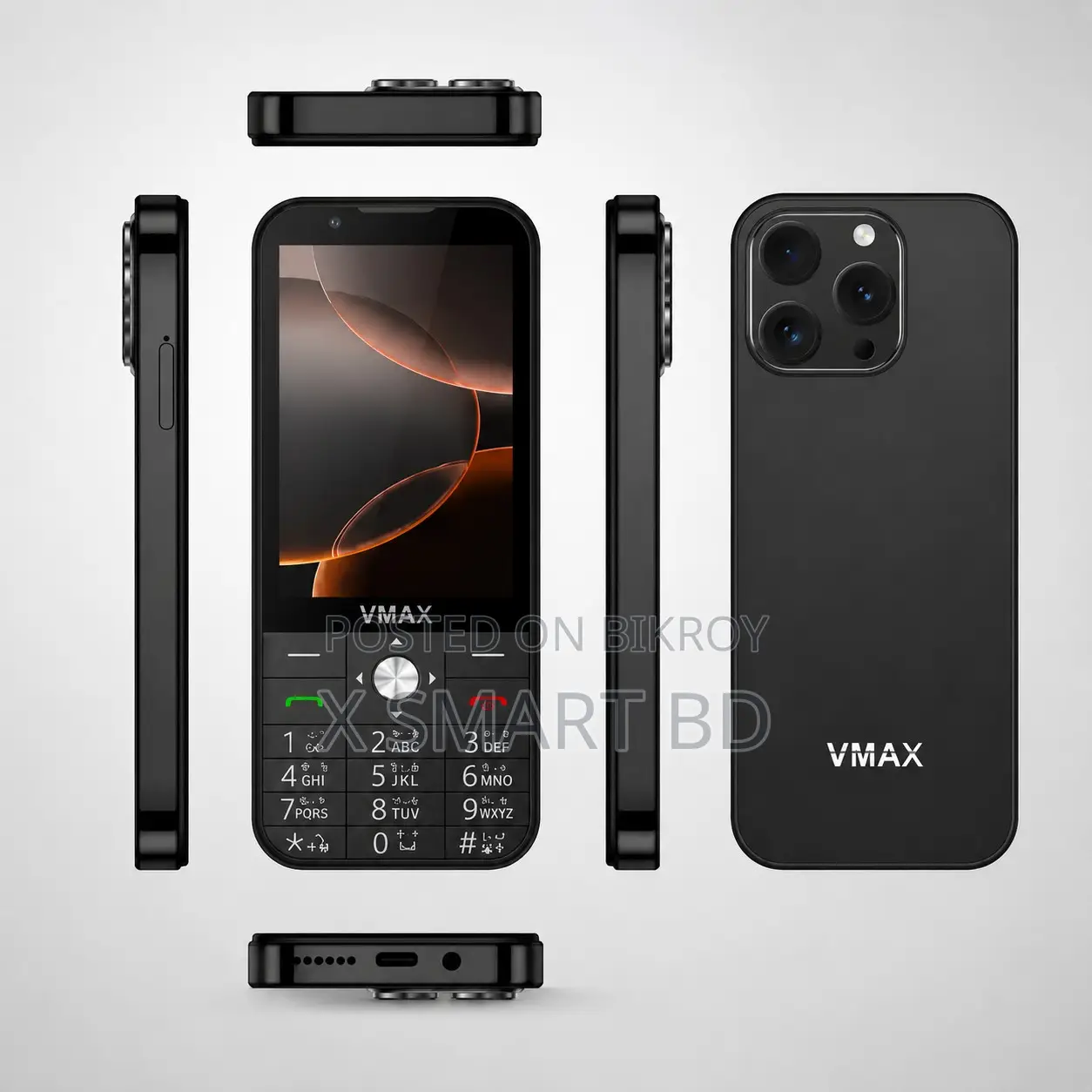 New Mobile Phone 64 GB Black