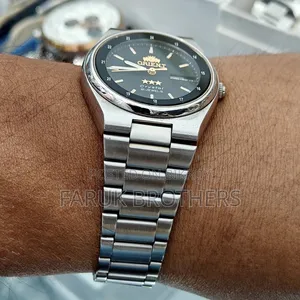 Vintage Orient Crystal 3-Star 21 Jewels Automatic Men's Watch (Japan)