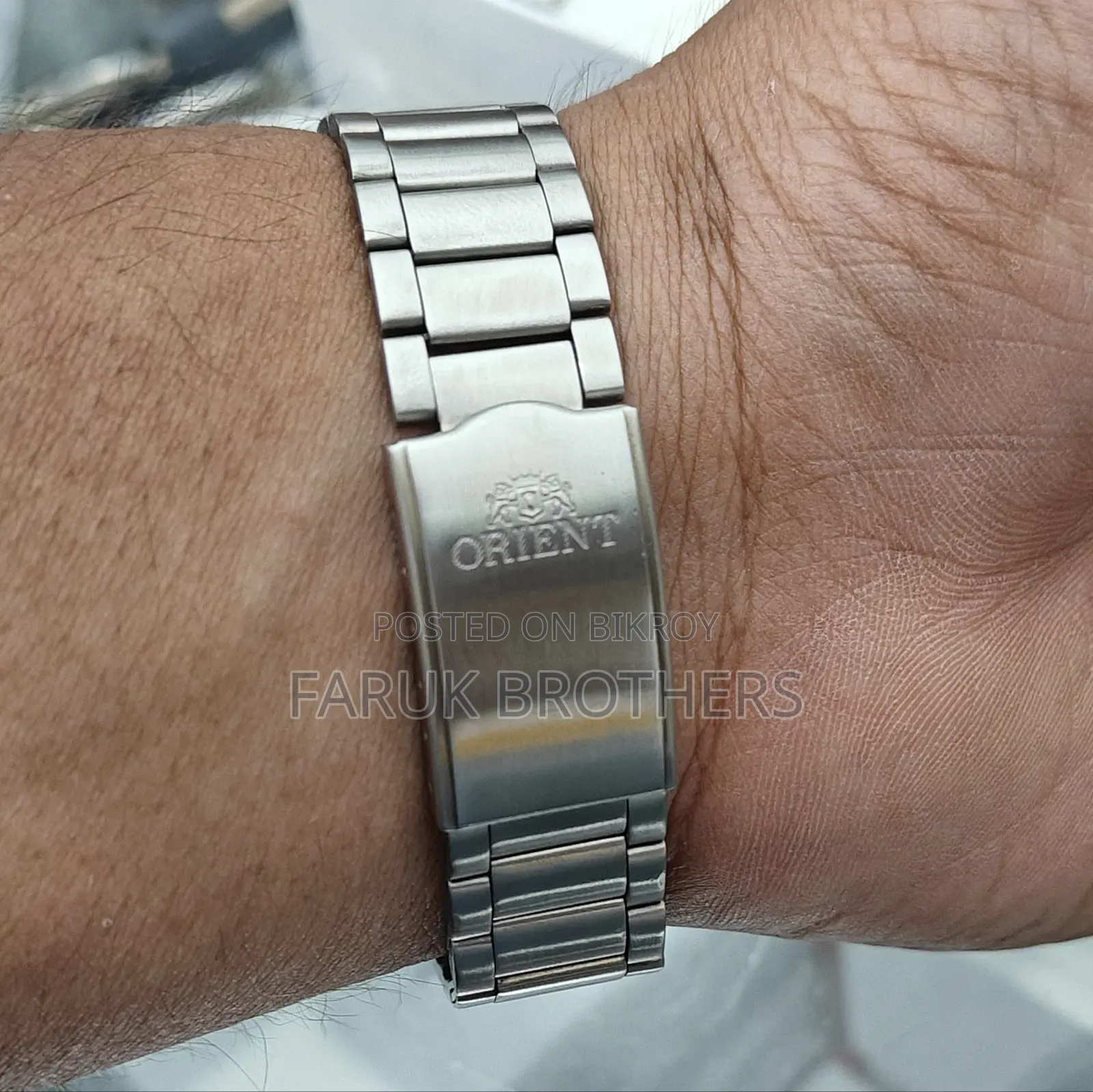 Vintage Orient Crystal 3-Star 21 Jewels Automatic Men's Watch (Japan)