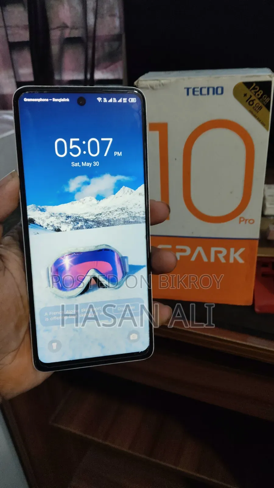 New Tecno Spark 10 Pro 128 GB White