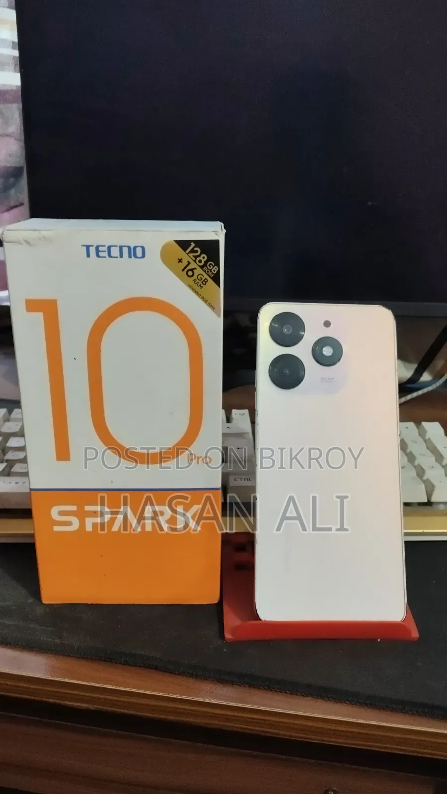 New Tecno Spark 10 Pro 128 GB White