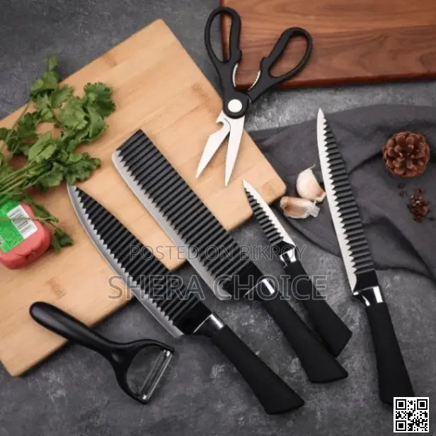 Zepter Professional Knife Set - 6 Piece Kitchen Knife Set, Cooking Knife