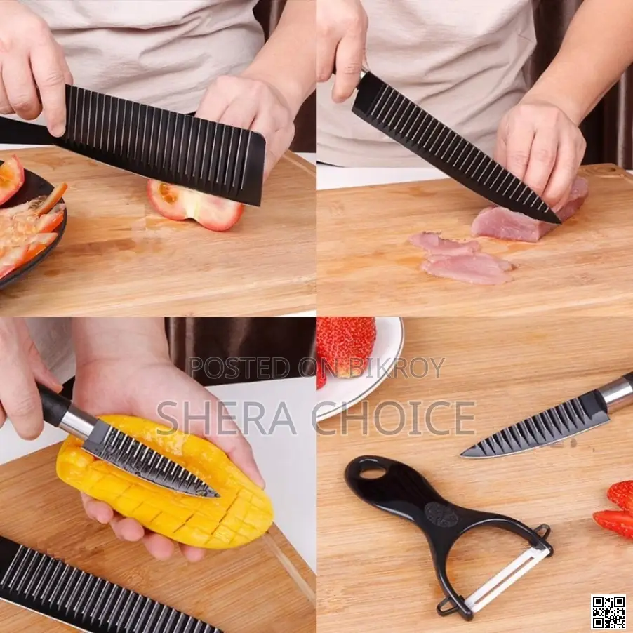 Zepter Professional Knife Set - 6 Piece Kitchen Knife Set, Cooking Knife
