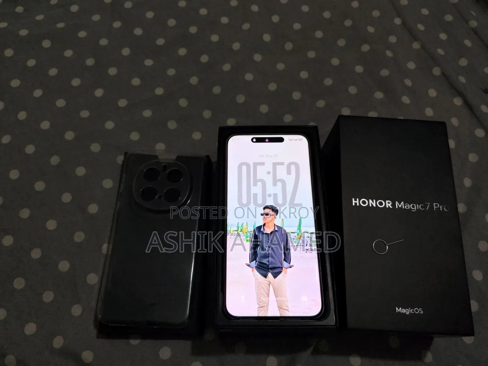 New Honor Magic7 Pro 256 GB Silver