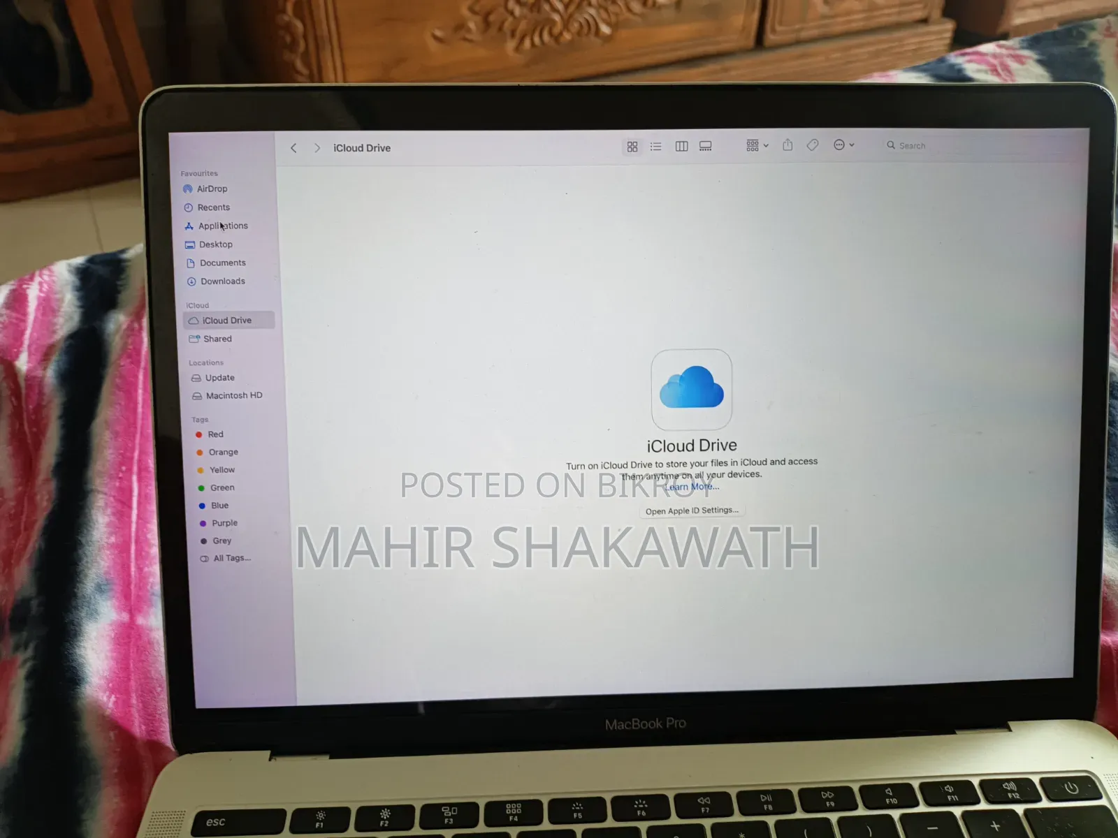 Laptop Apple MacBook Pro 2017 8GB Intel Core I5 HDD 128GB