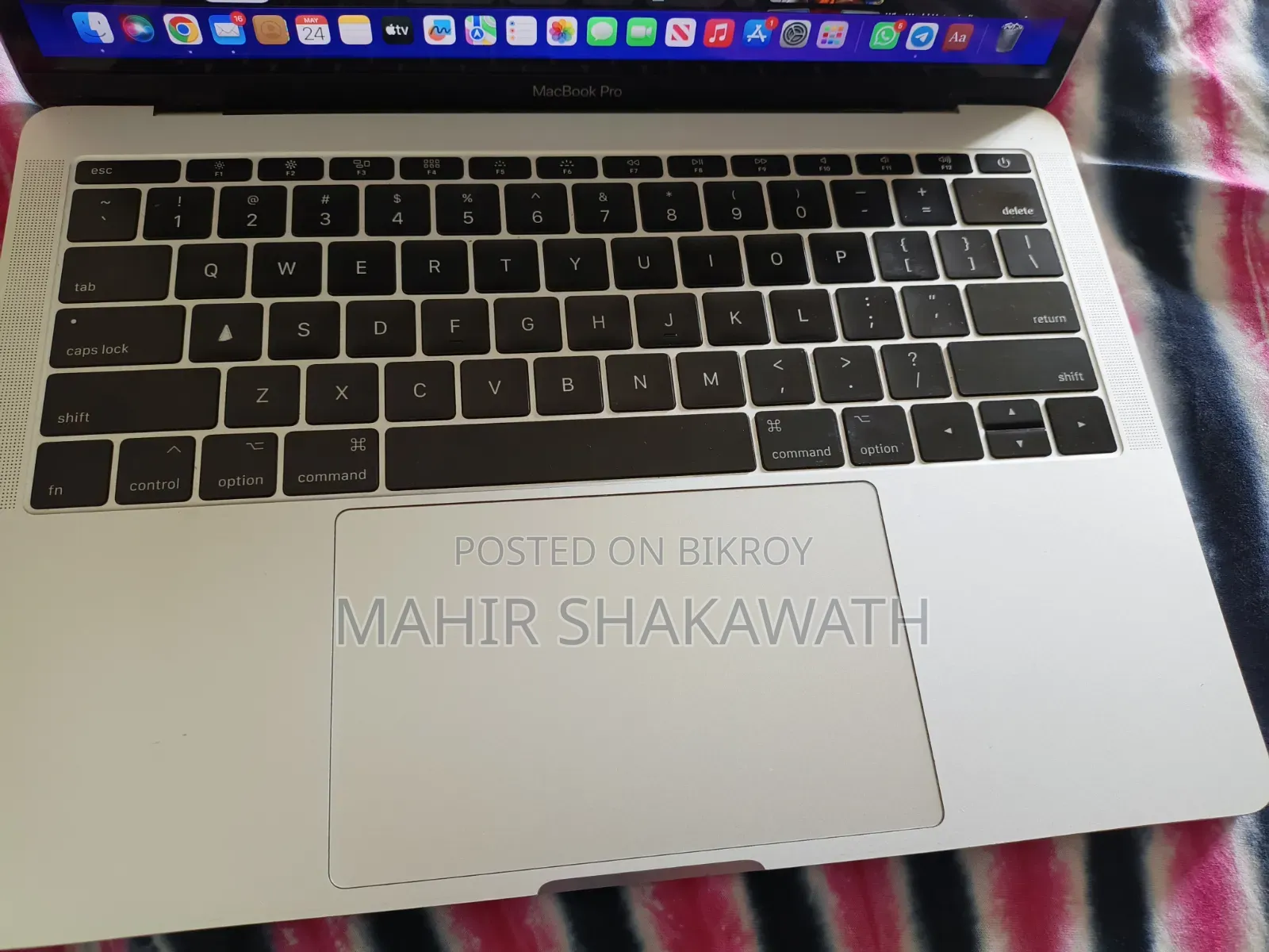 Laptop Apple MacBook Pro 2017 8GB Intel Core I5 HDD 128GB