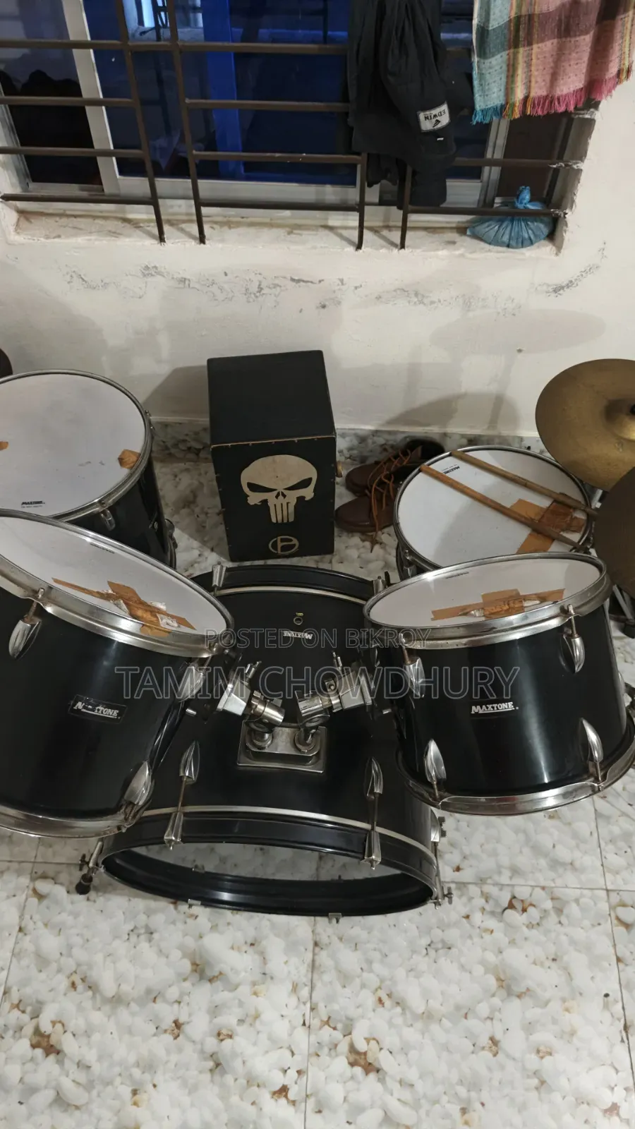 Maxtone Drumset 7 Set Only as You Can on a Picture