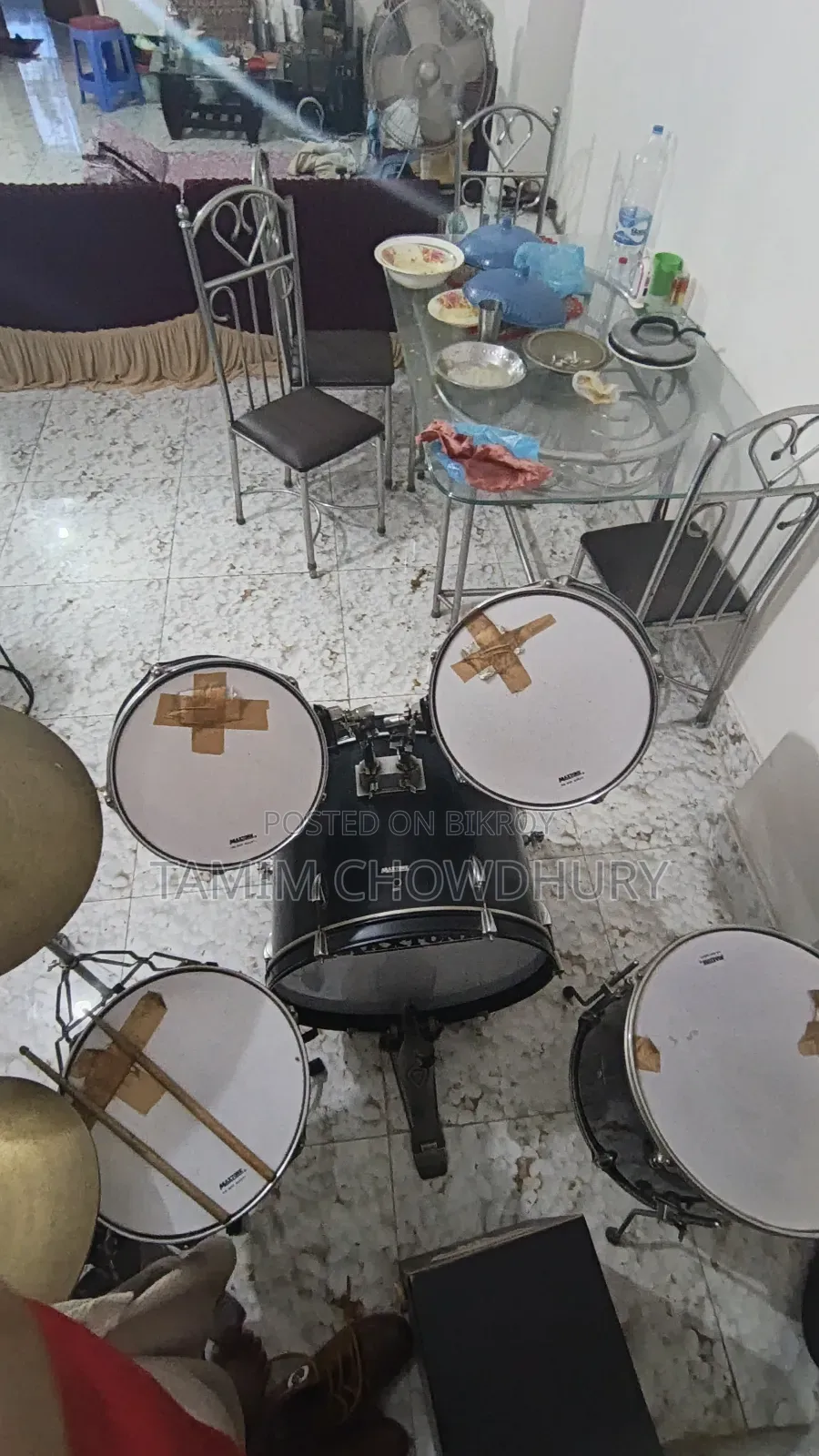 Maxtone Drumset 7 Set Only as You Can on a Picture