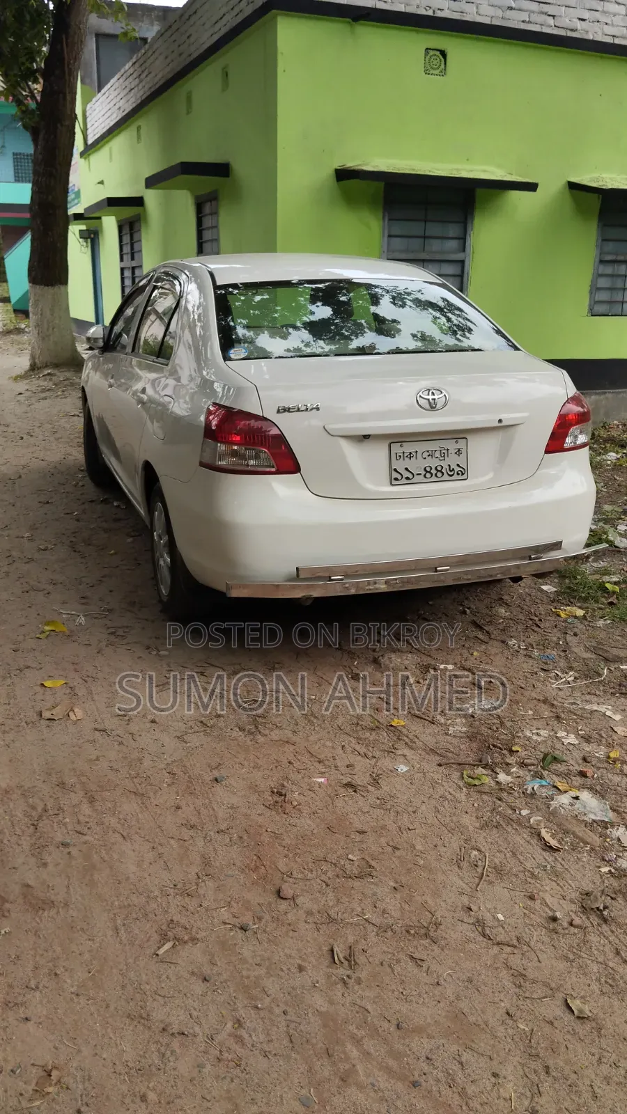 Toyota Belta 2010 White