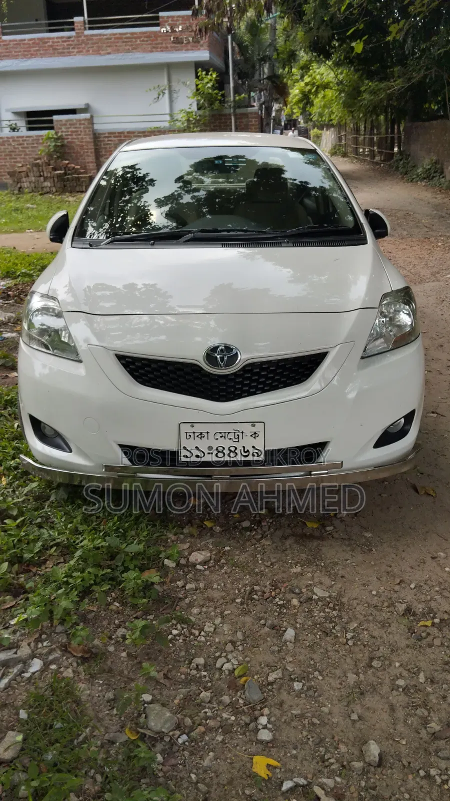 Toyota Belta 2010 White
