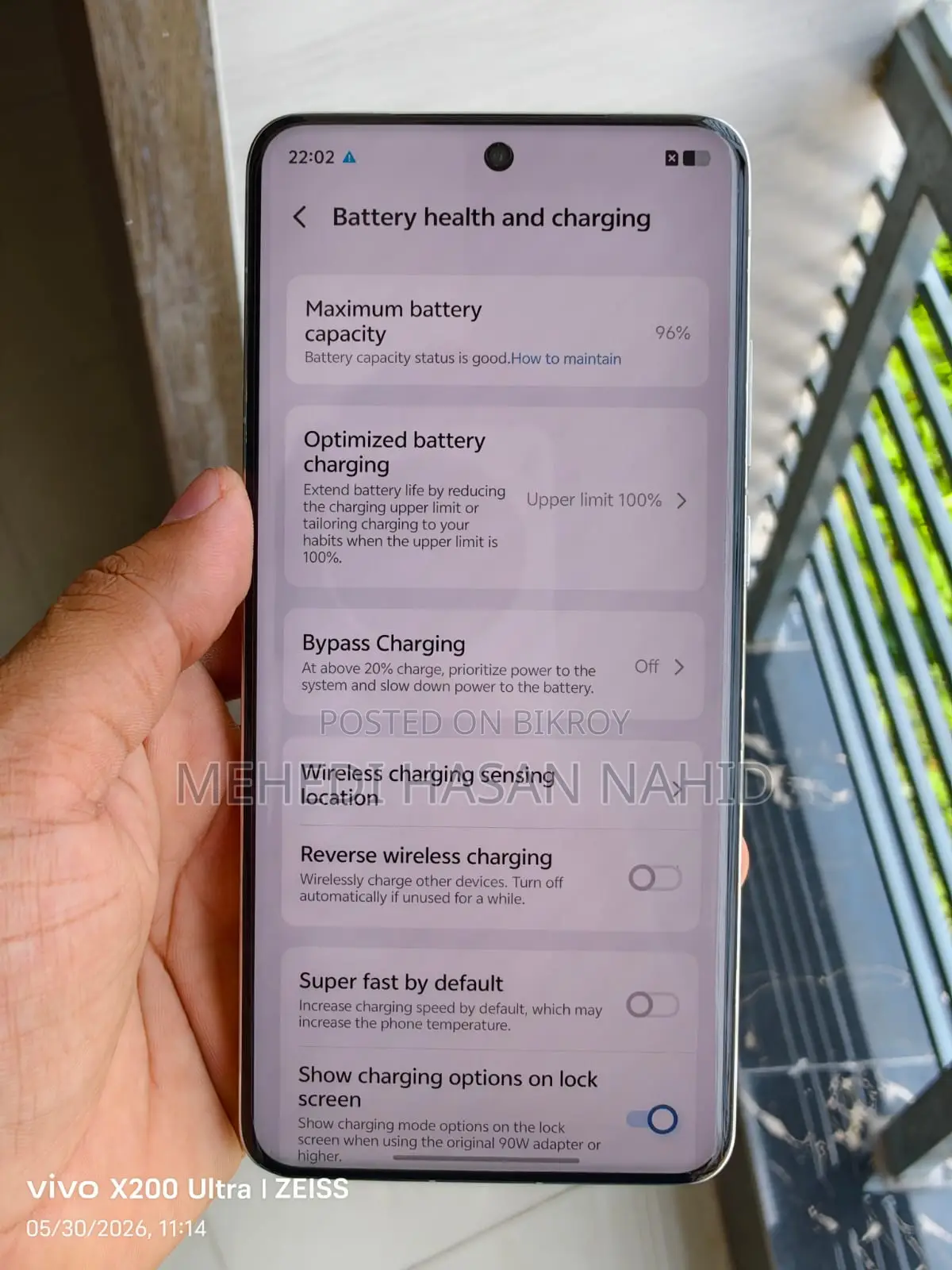 New Vivo X200 Pro 512 GB White