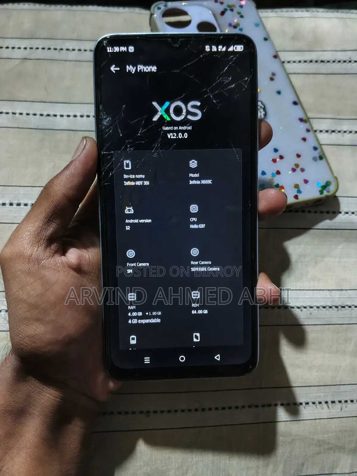 Infinix Hot 30i 128 GB Silver