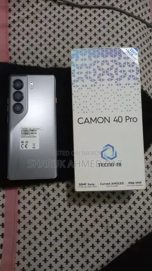 Tecno Camon 40 Pro 4G 256 GB Silver