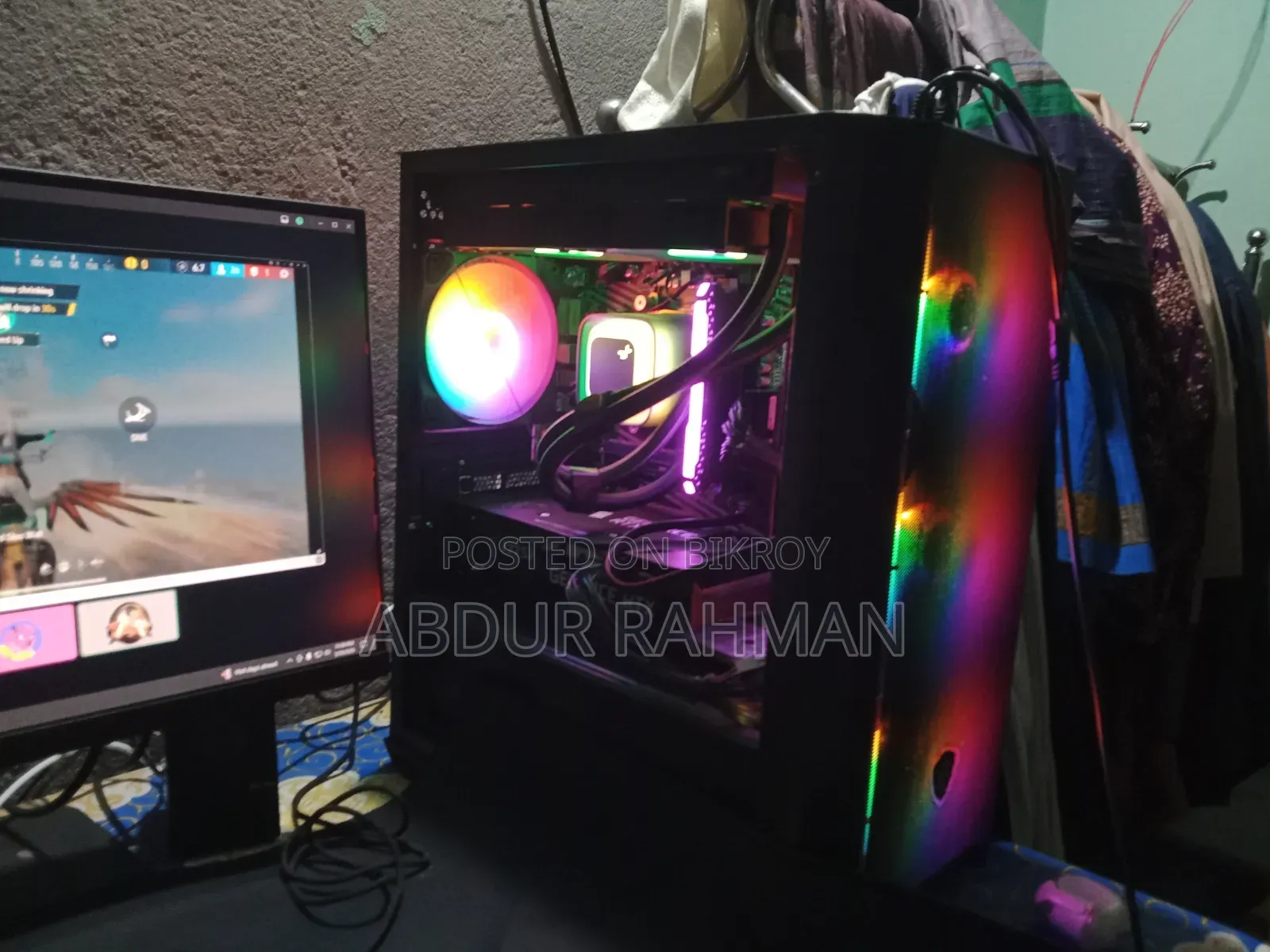 Desktop Computer MSI model 16GB AMD Ryzen 7 SSD 256GB