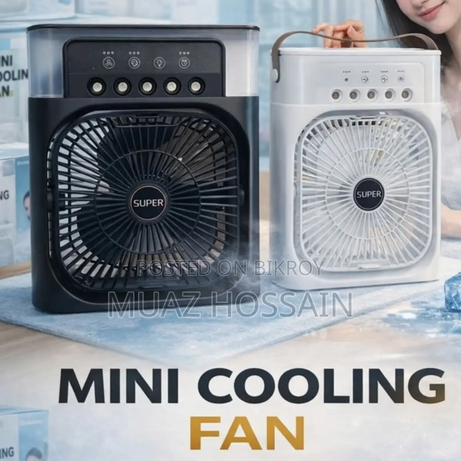 Premium Desk Air Cooler Fan (Zl898)