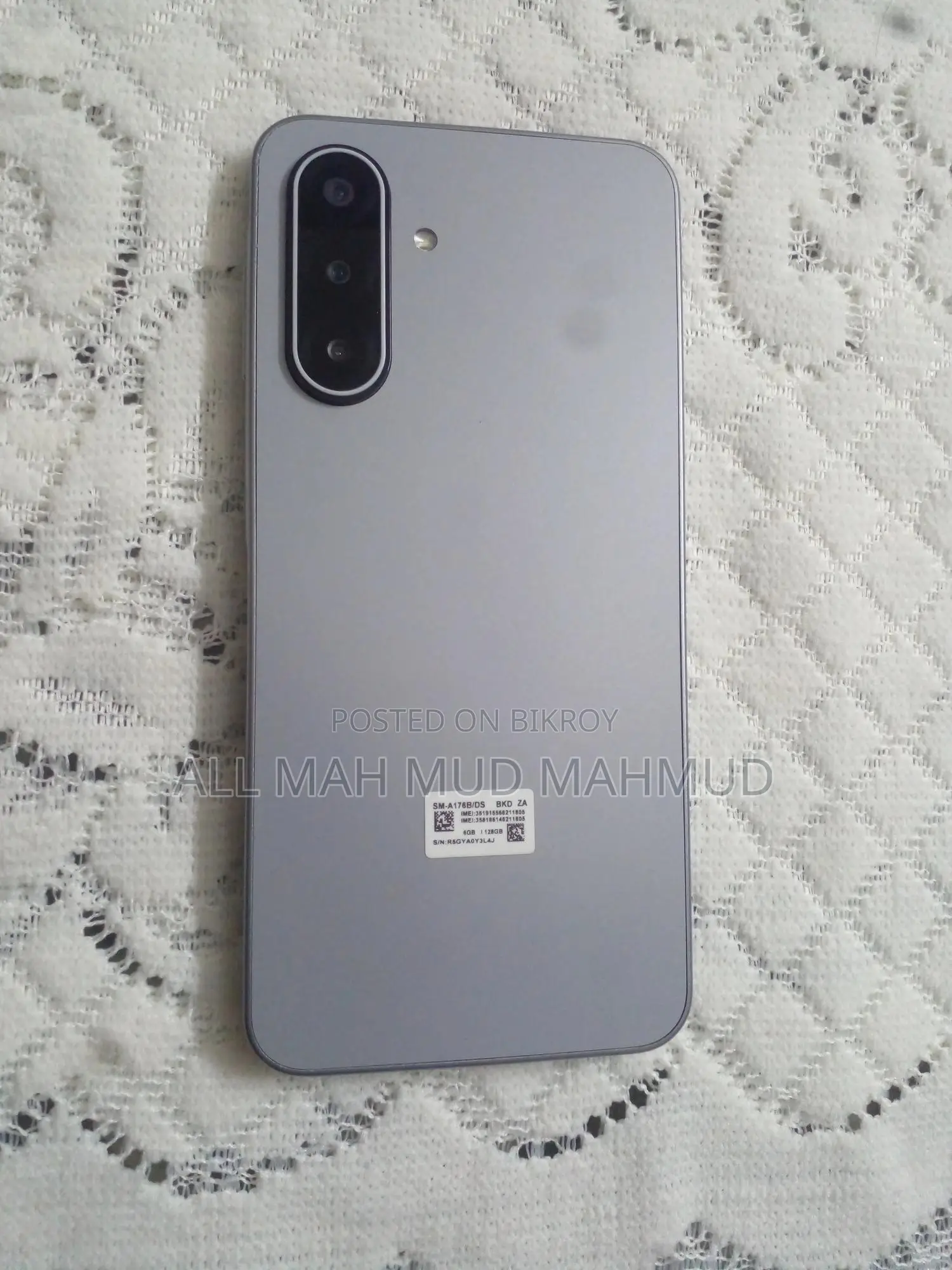 New Samsung Galaxy A17 5G 128 GB Gray