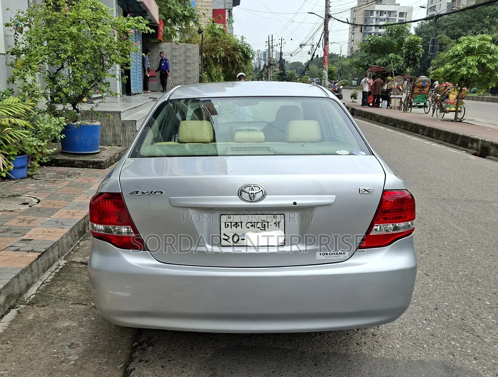 Toyota Axio 1.5 X HID 2WD 2010 Silver