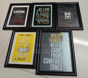 Wallmate Wood and Glass Frame