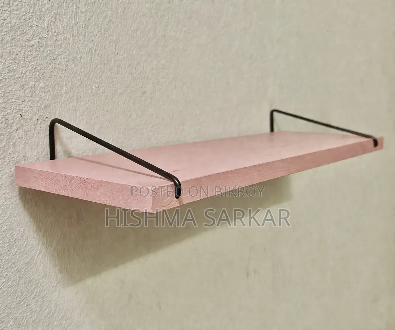 Pink Wall Shelf