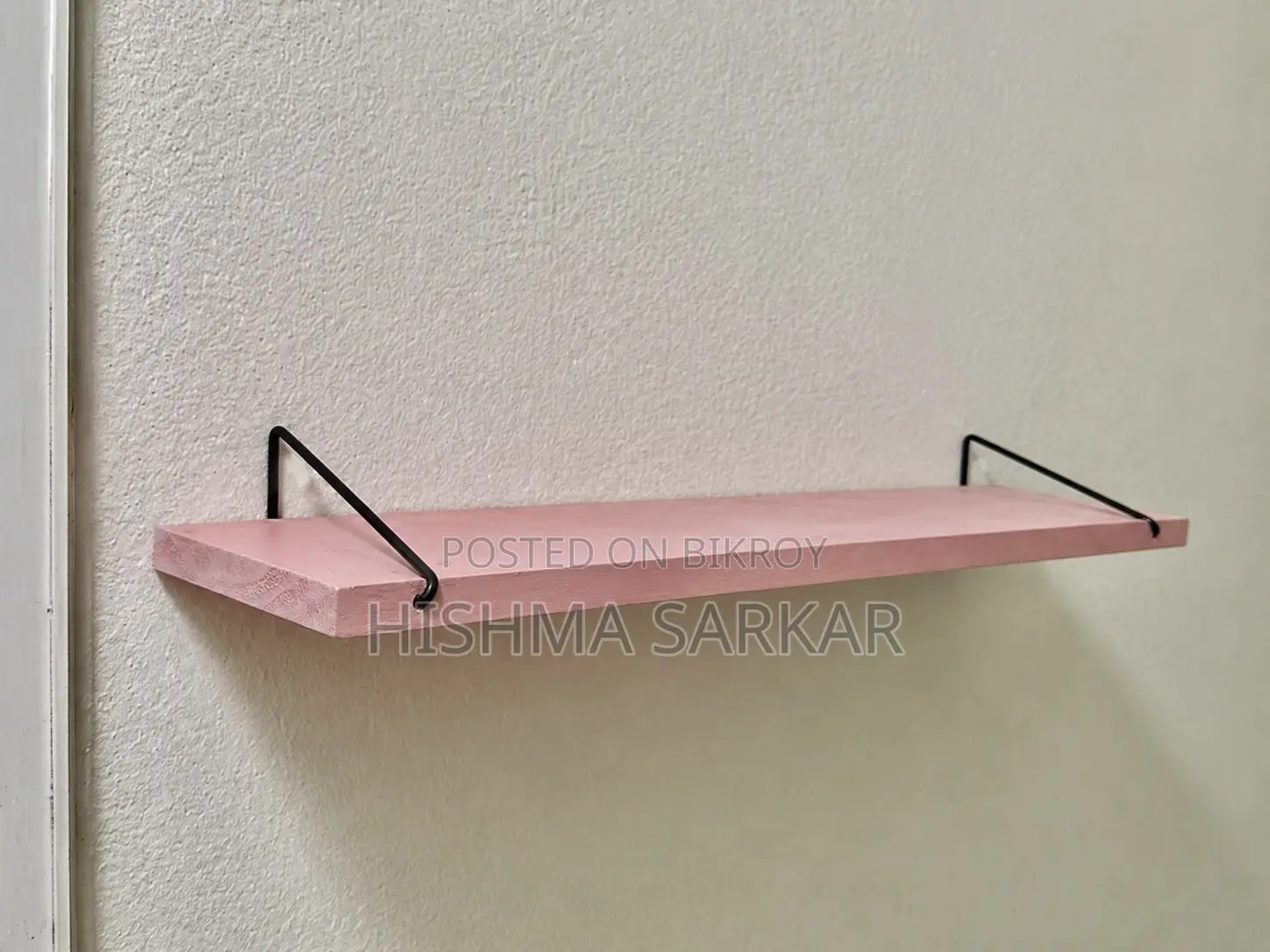 Pink Wall Shelf