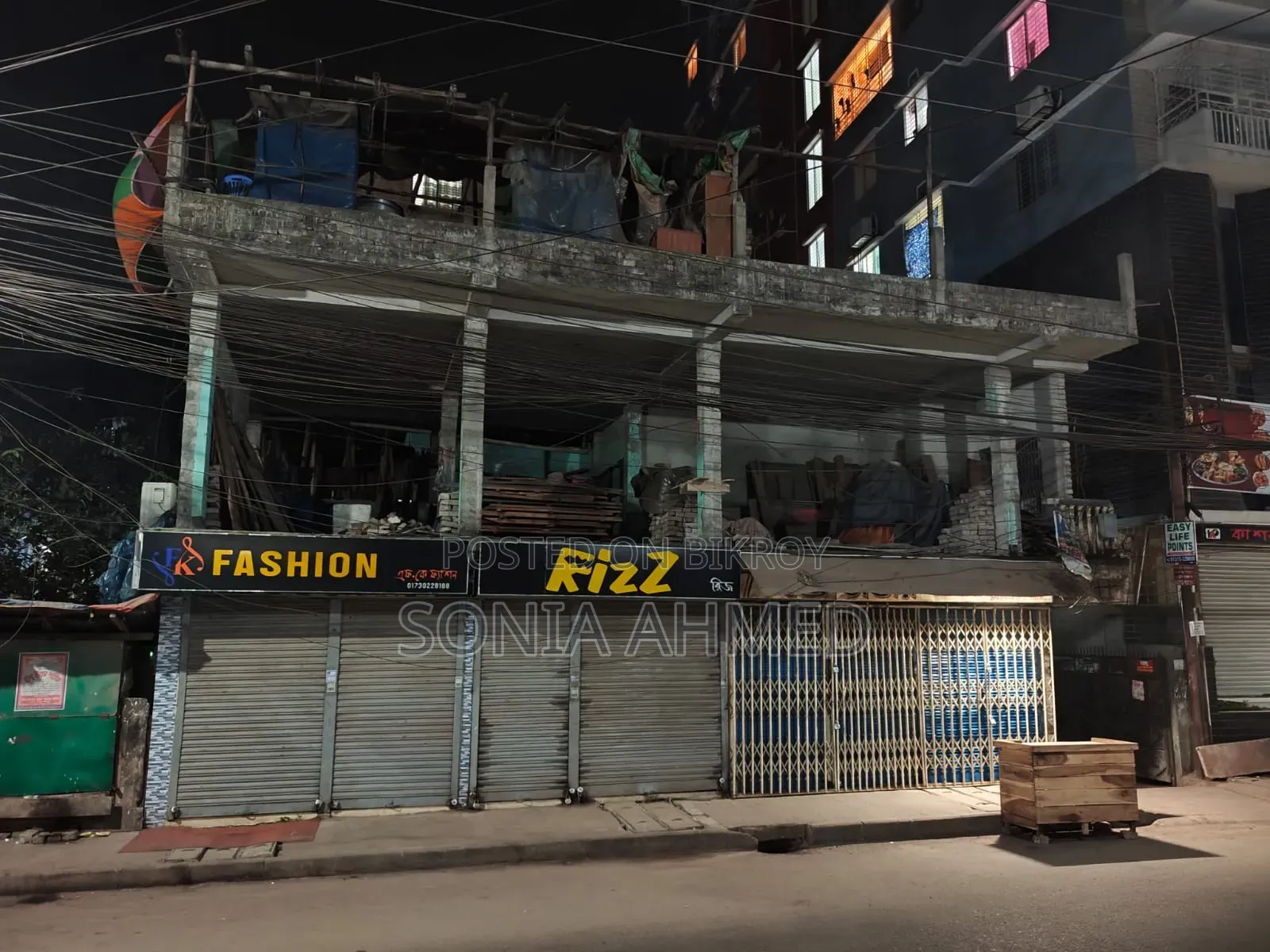 বাণিজ্যিক স্পেস ভাড়া হইবে!!
