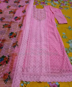 Premium Indian Georgette Three-Piece Collection (Sold Separately)