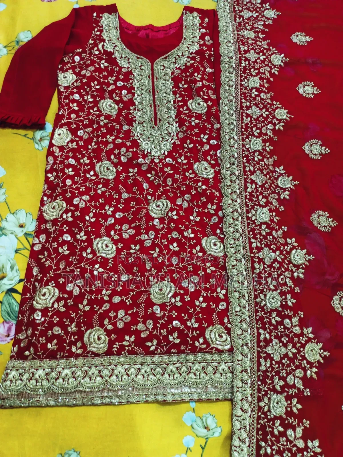 Premium Indian Georgette Three-Piece Collection (Sold Separately)